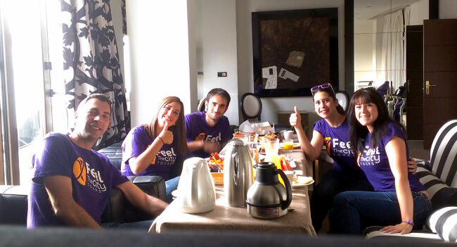 Desayuno de equipo en Room Mate Leo