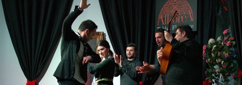 Fernández Montoya ‘El Carpeta’ en el Tablao Alboreá